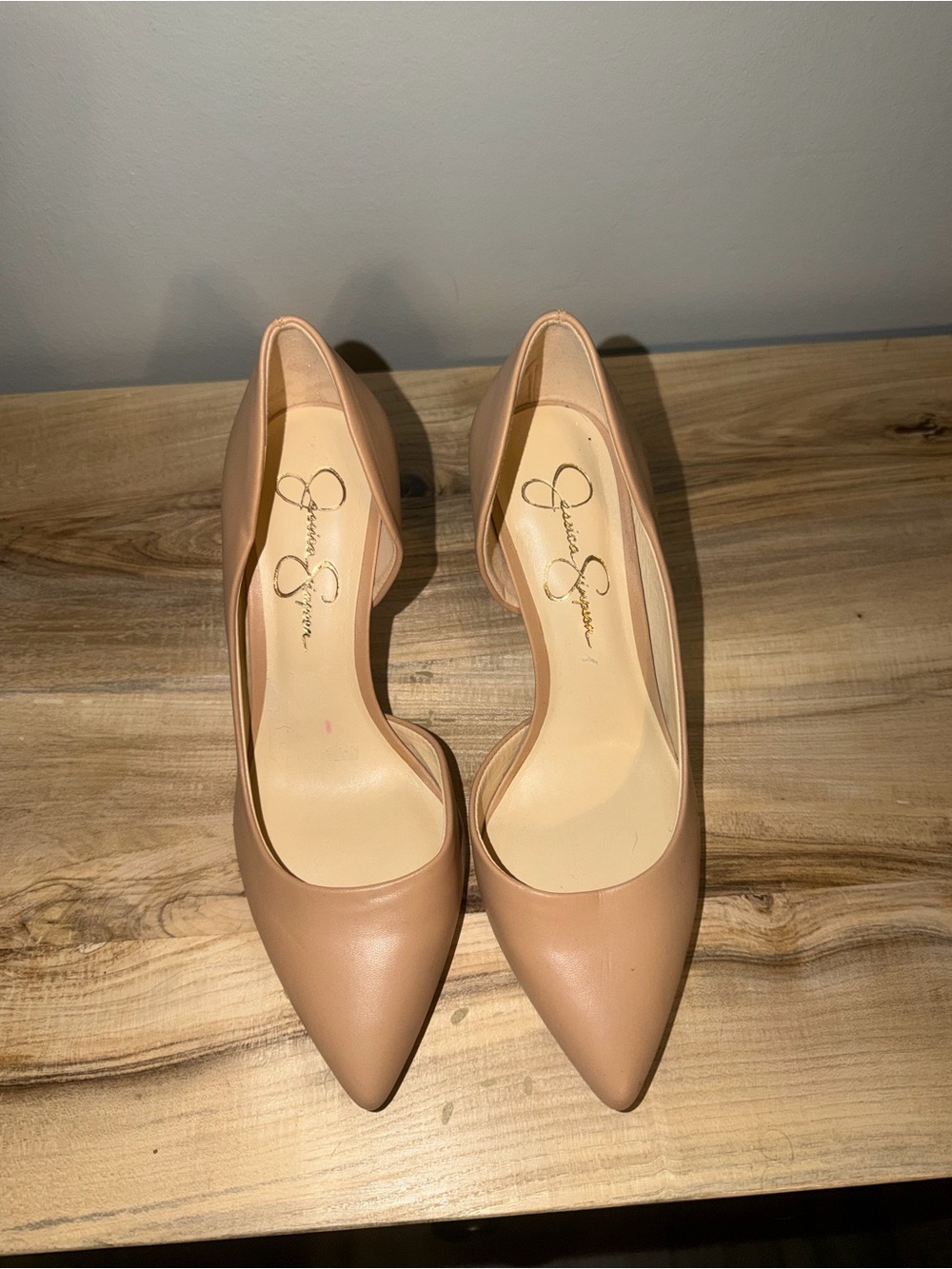 Jessica Simpson Blush Pointed-Toe D'Orsay Pumps